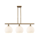 A thumbnail of the Innovations Lighting 516-3I-13-37-White Venetian-Indoor Pendant Brushed Brass / White Venetian