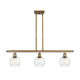 A thumbnail of the Innovations Lighting 516-3I-9-36 Athens Linear Brushed Brass / Seedy