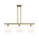 A thumbnail of the Innovations Lighting 516-3I-11-36 Berkshire Linear Brushed Brass / Matte White