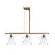 A thumbnail of the Innovations Lighting 516-3I-11-36 Berkshire Linear Brushed Brass / Clear
