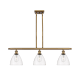A thumbnail of the Innovations Lighting 516-3I-11-36 Bristol Linear Brushed Brass / Clear