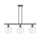A thumbnail of the Innovations Lighting 516-3I-11-36 Athens Linear Matte Black / Clear Water Glass