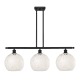 A thumbnail of the Innovations Lighting 516-3I-13-37-White Mouchette-Indoor Pendant Matte Black / White Mouchette