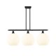 A thumbnail of the Innovations Lighting 516-3I-14-39-White Venetian-Indoor Pendant Matte Black / White Venetian