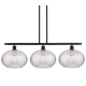 A thumbnail of the Innovations Lighting 516-3I-12-39 Ithaca Pendant Matte Black / Clear Ithaca