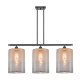 A thumbnail of the Innovations Lighting 516-3I-10-36-L Cobbleskill Linear Oil Rubbed Bronze / Mercury