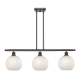 A thumbnail of the Innovations Lighting 516-3I-11-36-White Mouchette-Indoor Pendant Oil Rubbed Bronze / White Mouchette