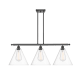 A thumbnail of the Innovations Lighting 516-3I-14-39 Berkshire Linear Oil Rubbed Bronze / Clear