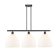 A thumbnail of the Innovations Lighting 516-3I-14-39 Bristol Linear Oil Rubbed Bronze / Matte White