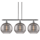 A thumbnail of the Innovations Lighting 516-3I-14-39 Rochester Pendant Polished Chrome / Light Smoke