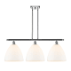 A thumbnail of the Innovations Lighting 516-3I-14-39 Bristol Linear Polished Chrome / Matte White