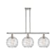 A thumbnail of the Innovations Lighting 516-3I-13-37 Athens Linear Polished Nickel / Clear Deco Swirl
