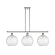 A thumbnail of the Innovations Lighting 516-3I-13-37 Athens Linear Polished Nickel / Clear Water Glass