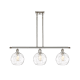 A thumbnail of the Innovations Lighting 516-3I-11-36 Athens Linear Polished Nickel / Clear Water Glass