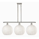 A thumbnail of the Innovations Lighting 516-3I-14-39-White Mouchette-Indoor Pendant Polished Nickel / White Mouchette