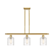 A thumbnail of the Innovations Lighting 516-3I-10-36 Cobbleskill Linear Satin Gold / Deco Swirl