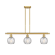 A thumbnail of the Innovations Lighting 516-3I-9-36 Athens Linear Satin Gold / Clear Water Glass