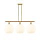 A thumbnail of the Innovations Lighting 516-3I-14-39-White Venetian-Indoor Pendant Satin Gold / White Venetian