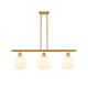 A thumbnail of the Innovations Lighting 516-3I-11-36-White Venetian-Indoor Pendant Satin Gold / White Venetian