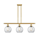 A thumbnail of the Innovations Lighting 516-3I-11-36 Athens Linear Satin Gold / Clear