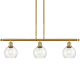 A thumbnail of the Innovations Lighting 516-3I-10-36 Athens Linear Satin Gold / Seedy