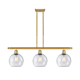 A thumbnail of the Innovations Lighting 516-3I-11-36 Athens Linear Satin Gold / Seedy