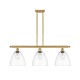 A thumbnail of the Innovations Lighting 516-3I-13-36 Bristol Linear Satin Gold / Clear