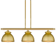 A thumbnail of the Innovations Lighting 516-3I-11-36 Adirondack Linear Satin Gold