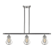 A thumbnail of the Innovations Lighting 516-3I Barrington Brushed Satin Nickel / Metal Shade