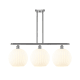 A thumbnail of the Innovations Lighting 516-3I-14-39-White Venetian-Indoor Pendant Brushed Satin Nickel / White Venetian