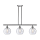 A thumbnail of the Innovations Lighting 516-3I-11-36 Athens Linear Brushed Satin Nickel / Seedy