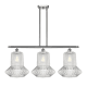 A thumbnail of the Innovations Lighting 516-3I Springwater Brushed Satin Nickel / Clear Spiral Fluted
