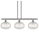 A thumbnail of the Innovations Lighting 516-3I-10-37 Ithaca Pendant Brushed Satin Nickel / Clear Ithaca