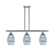 A thumbnail of the Innovations Lighting 516-3I-9-36 Vaz Linear Brushed Satin Nickel / Blue