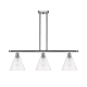 A thumbnail of the Innovations Lighting 516-3I-11-36 Berkshire Linear Brushed Satin Nickel / Clear