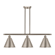 A thumbnail of the Innovations Lighting 516-3I-14-39 Cone Linear Brushed Satin Nickel