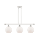 A thumbnail of the Innovations Lighting 516-3I-11-36 Athens Linear White and Polished Chrome / Matte White