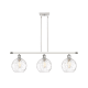 A thumbnail of the Innovations Lighting 516-3I-11-36 Athens Linear White and Polished Chrome / Clear Water Glass
