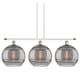 A thumbnail of the Innovations Lighting 516-3I-14-39 Rochester Pendant White Polished Chrome / Light Smoke