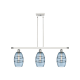 A thumbnail of the Innovations Lighting 516-3I-9-36 Vaz Linear White Polished Chrome / Blue