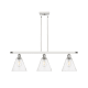 A thumbnail of the Innovations Lighting 516-3I-11-36 Berkshire Linear White and Polished Chrome / Seedy