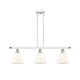 A thumbnail of the Innovations Lighting 516-3I-11-36 Bristol Linear White and Polished Chrome / Matte White
