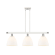 A thumbnail of the Innovations Lighting 516-3I-13-36 Bristol Linear White and Polished Chrome / Matte White