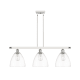 A thumbnail of the Innovations Lighting 516-3I-13-36 Bristol Linear White and Polished Chrome / Clear