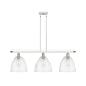 A thumbnail of the Innovations Lighting 516-3I-13-36 Bristol Linear White and Polished Chrome / Seedy