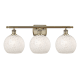 A thumbnail of the Innovations Lighting 516-3W-11-28-White Mouchette-Bathroom Vanity Light Alternate Image