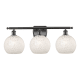 A thumbnail of the Innovations Lighting 516-3W-11-28-White Mouchette-Bathroom Vanity Light Alternate Image