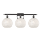 A thumbnail of the Innovations Lighting 516-3W-11-28-White Mouchette-Bathroom Vanity Light Alternate Image