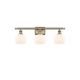 A thumbnail of the Innovations Lighting 516-3W-10-26 Athens Vanity Antique Brass / Matte White