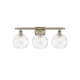 A thumbnail of the Innovations Lighting 516-3W-13-26 Athens Vanity Antique Brass / Clear Water Glass